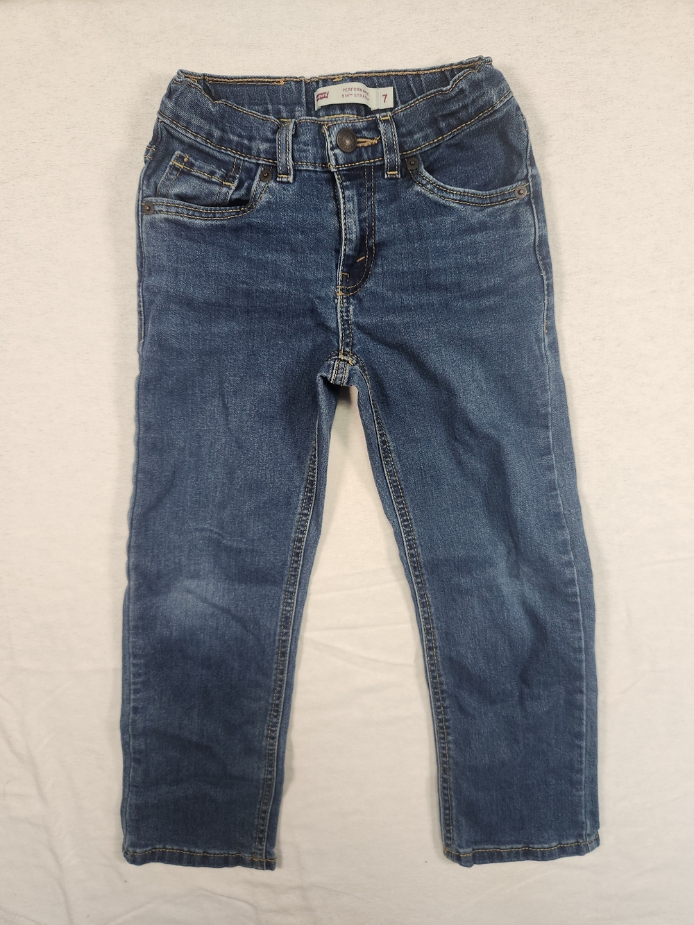 Levi's Kids Blue Stretch Denim Jeans